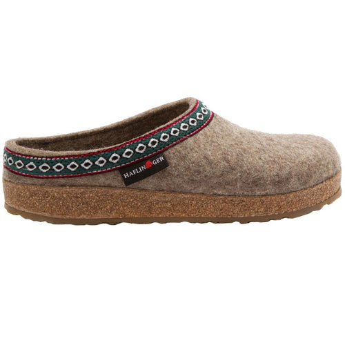 Haflinger GZ Zigzag Clog - Earth