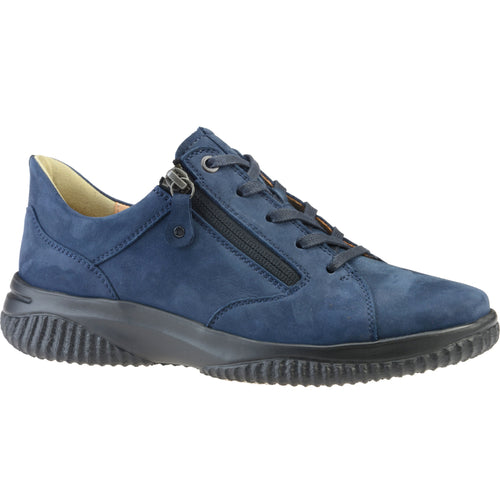 Women's Hartjes Ethno Shoe - Marineblau - UK Sizing