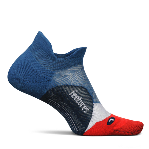 Feetures Elite Light Cushion No Show Socks – Atmospheric Blue