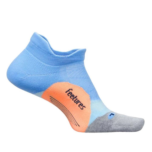 Men's Feetures Elite Light Cushion No Show Tab Socks – Blue Burst