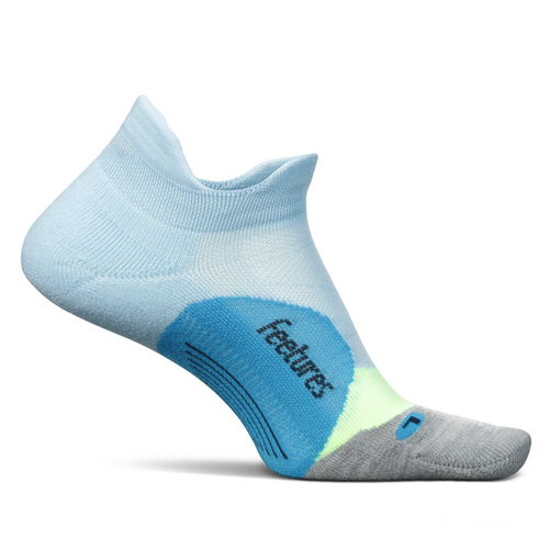 Feetures Elite Light Cushion No Show Tab Socks – Blue Crystal