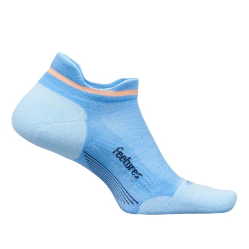 Feetures Elite Max Cushion No Show Tab Socks – Blue Burst