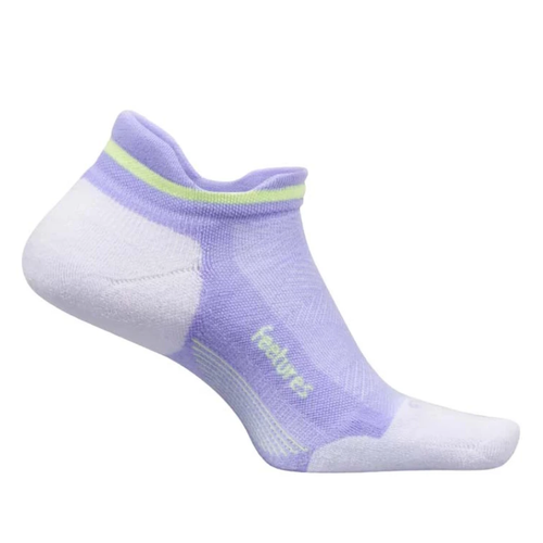 Feetures Elite Max Cushion No Show Tab Socks – Lavender Rush