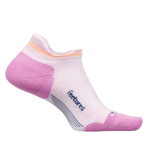 Feetures Elite Max Cushion No Show Tab Socks – Pink Blitz