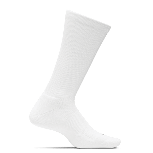 Feetures Therapeutic Max Cushion Crew Socks – White