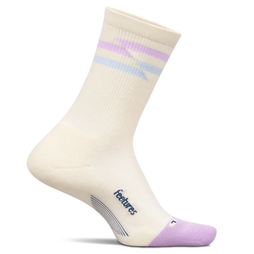 Feetures Elite Max Cushion Mini Crew Socks - Soft Track