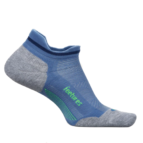 Feetures Elite Max Cushion No Show Tab Socks – Bahama Blue