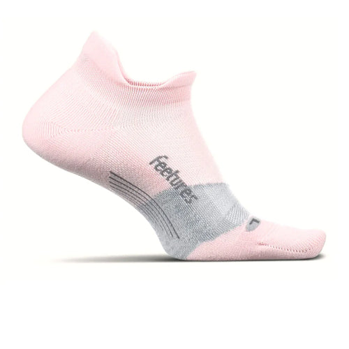 Feetures Elite Max Cushion No Show Tab Socks – Propulsion Pink