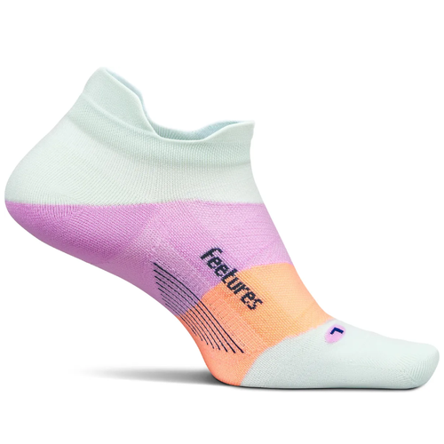 Feetures Elite Ultra Light No Show Tab Socks - Crisp Mint