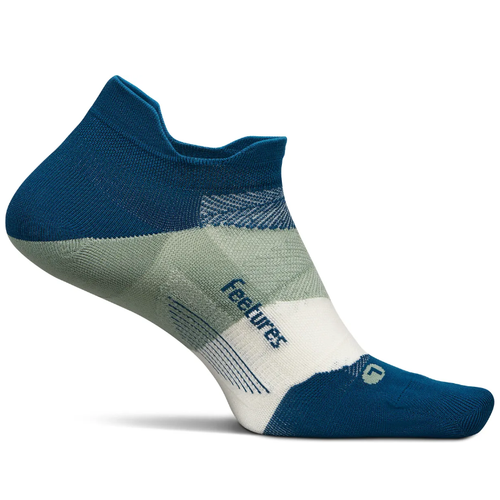 Feetures Elite Ultra Light No Show Tab Socks - Midnight Woods