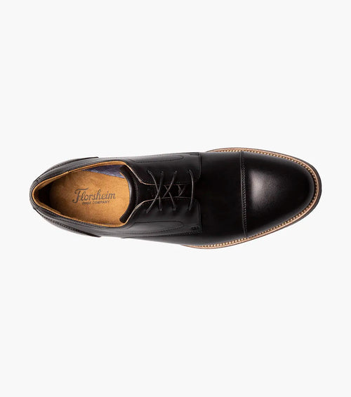 Men's Florsheim Rucci Cap Toe Oxford - Black