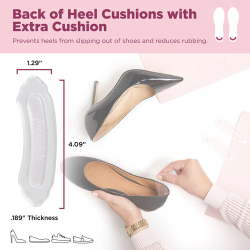 Foot Petals Heavenly Heels - Back Of Heel Gel Cushions