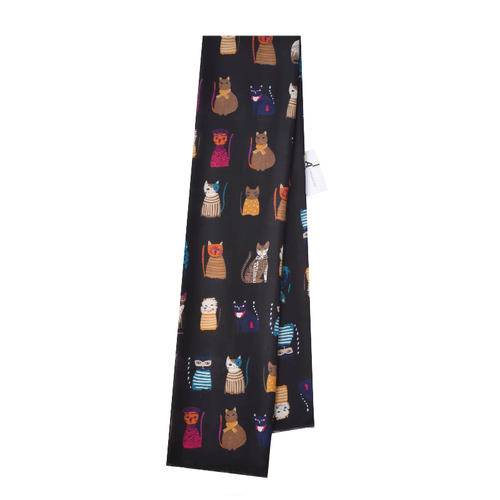 Funkyrel Atzbranding Limited Scarvii Cute Cartoon Cat Pattern Scarf