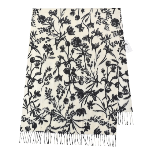 Funkyrel Atzbranding Limited Scarvii Floral Winter Scarf - White