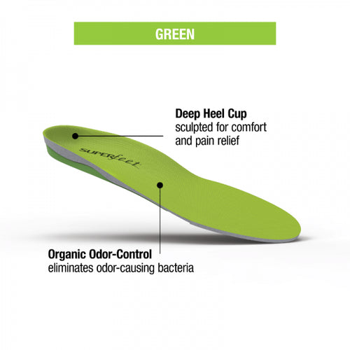 Superfeet High Arch Insoles - Green