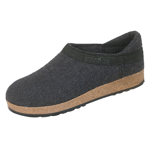 Haflinger GZH Clog - Charcoal