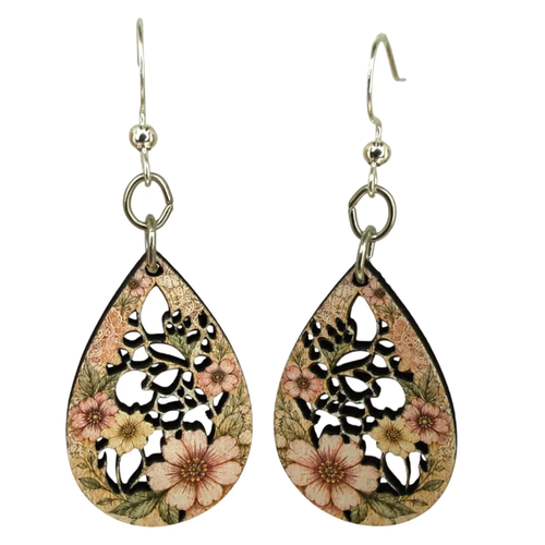 Green Tree Jewelry Botanical Drop Earrings
