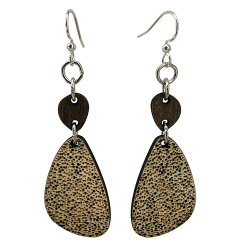 Green Tree Jewelry Freckled Rock Earrings