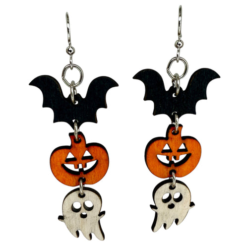 Green Tree Jewelry Halloween Classic Earrings