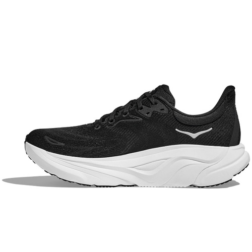 Women's HOKA Arahi 8 - Black/White (BWHT)