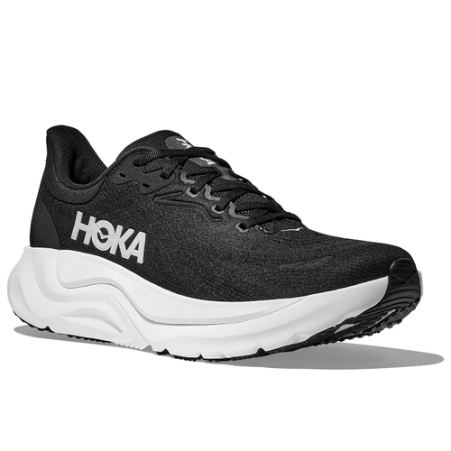 Women's HOKA Arahi 8 - Black/White (BWHT)