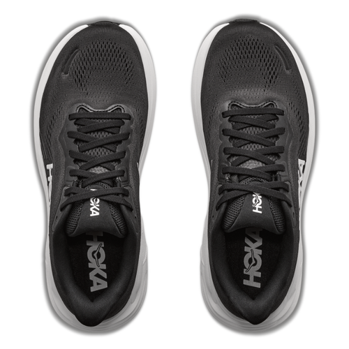 Women's HOKA Clifton 11 - Black/White (BWHT)