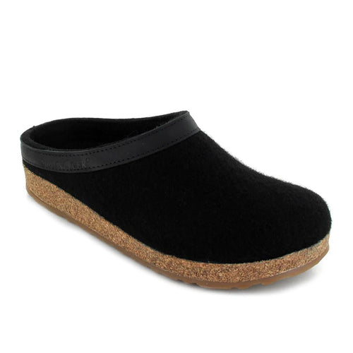 Haflinger GZL Clog - Black