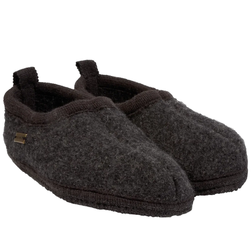 Haflinger AS Freddie Slipper - Charcoal