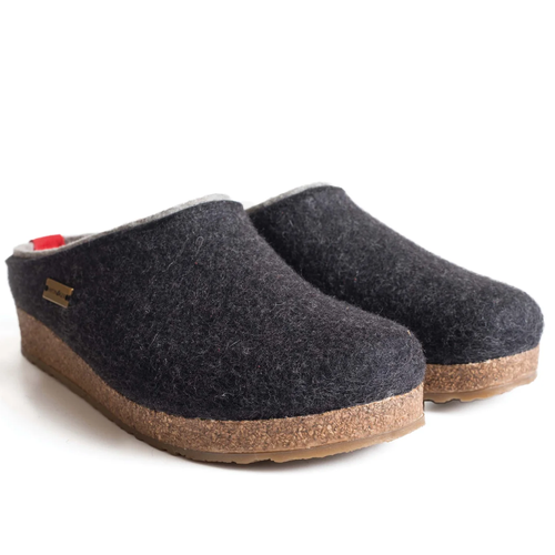 Haflinger Kris Clog - Charcoal