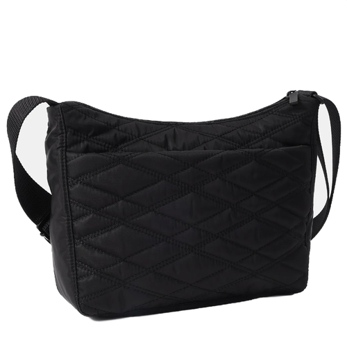 Hedgren Harpers RFID Shoulder Bag – Black Quilt