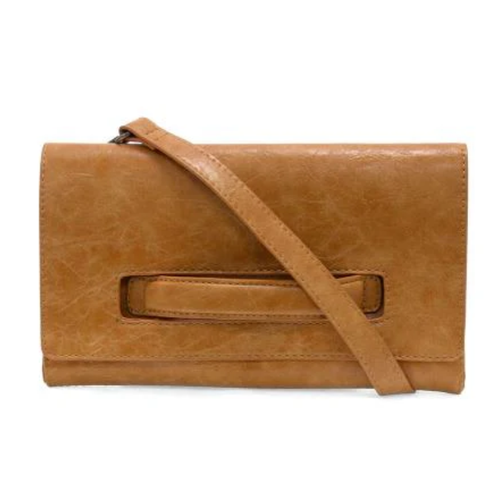 Joy Susan Caterina Clutch Crossbody - Camel