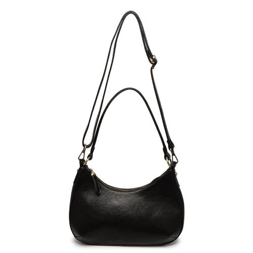 Joy Susan Giada Hobo Shoulder/Crossbody - Black