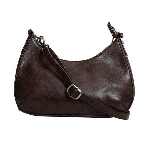 Joy Susan Giada Hobo Shoulder/Crossbody - Carob