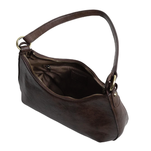 Joy Susan Giada Hobo Shoulder/Crossbody - Carob