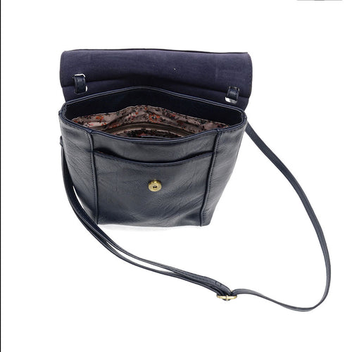 Joy Susan Jensy Front Flap Crossbody Bag - Vivid Navy