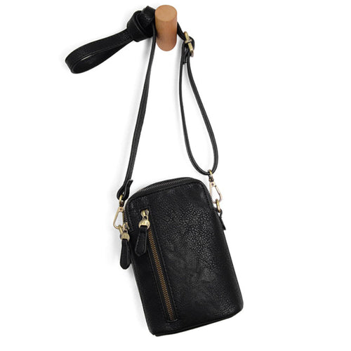 Joy Susan Jolene Crossbody/Phone Bag - Black