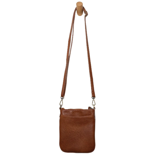 Joy Susan Lia Phone Crossbody - Cognac