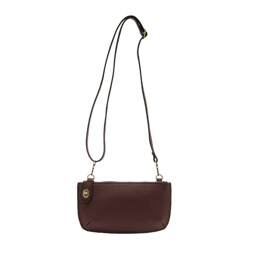 Joy Susan Mini Crossbody Wristlet Clutch - Deep Crimson