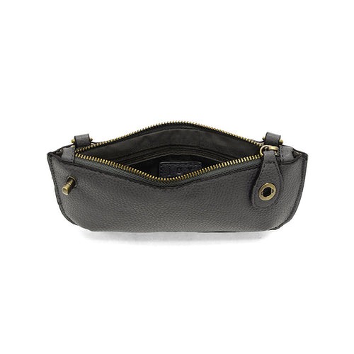 Joy Susan Mini Crossbody Wristlet Clutch - Shadow Grey