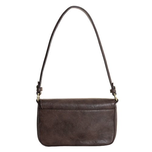 Joy Susan Nyla Flap Shoulder/Crossbody - Carob