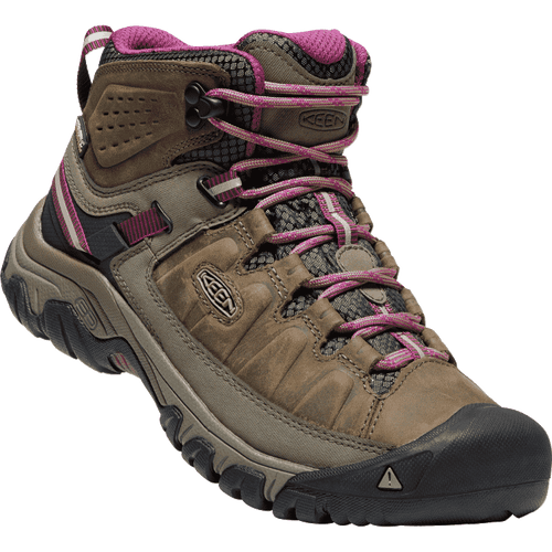 Women’s KEEN Targhee III Mid Waterproof – Weiss|Boysenberry