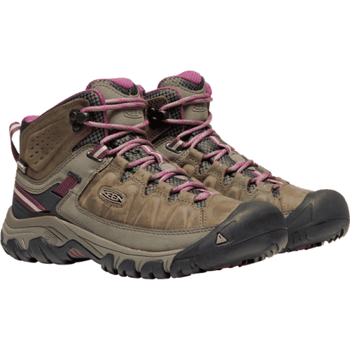 Women’s KEEN Targhee III Mid Waterproof – Weiss|Boysenberry