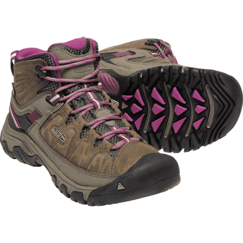 Women’s KEEN Targhee III Mid Waterproof – Weiss|Boysenberry