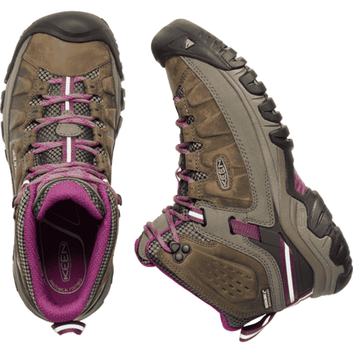 Women’s KEEN Targhee III Mid Waterproof – Weiss|Boysenberry