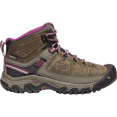 Women’s KEEN Targhee III Mid Waterproof – Weiss|Boysenberry