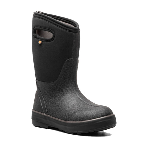 Kids Bogs Classic II Solid Sizes 11-7 - Black