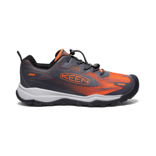 Kid's KEEN Wanduro Speed Hiking Shoe – Little/Big Kids – Magnet/Scarlet Ibis