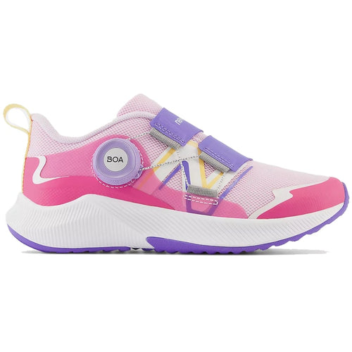 Kids' New Balance DynaSoft Reveal v4 Boa - Toddler/Little Kid - Light Raspberry/Hi-Pink/Electric Indigo