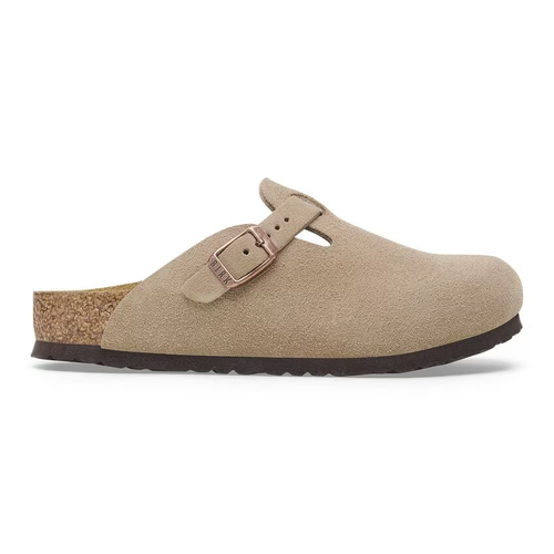 Kids' Birkenstock Boston - Little Kid - Taupe Suede