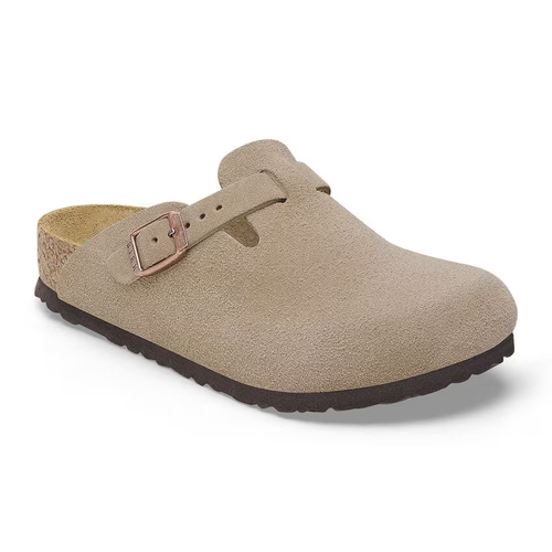 Kids' Birkenstock Boston - Little Kid - Taupe Suede
